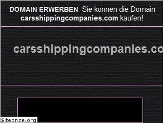 carsshippingcompanies.com