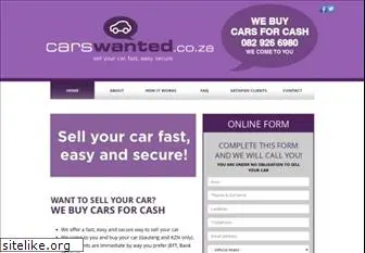 carswanted.co.za