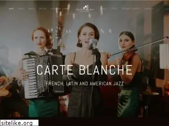 carteblanchejazzband.com