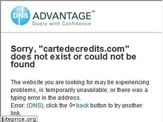 cartedecredits.com