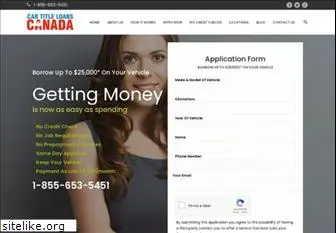 cartitleloanscanada.com