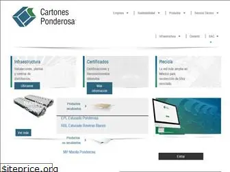 cartonesponderosa.com.mx