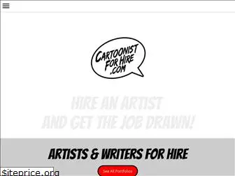 cartoonistforhire.com