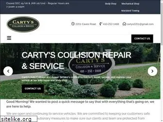 cartyscollisionandservice.com