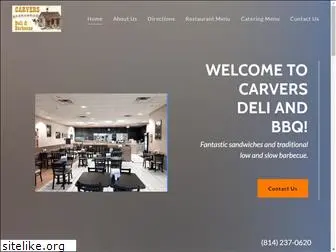 carversdeliandbbq.com