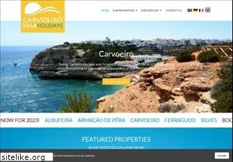 carvoeirovillaholidays.com