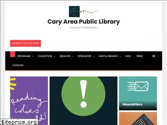 caryarealibrary.org