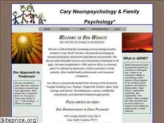 caryfamilypsychology.com