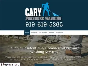 carypressurewash.com