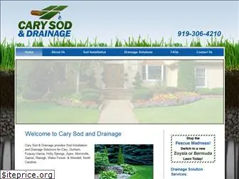 carysodanddrainage.com