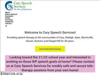 caryspeech.com