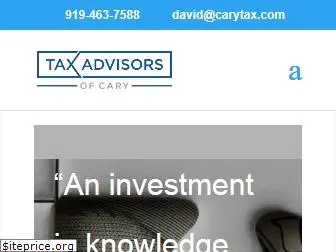 carytax.com