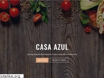casaazulrestaurante.com