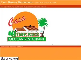 casajimenezrestaurant.com