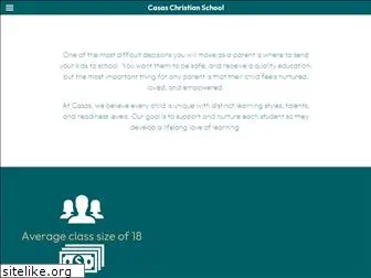 casaschristianschool.com