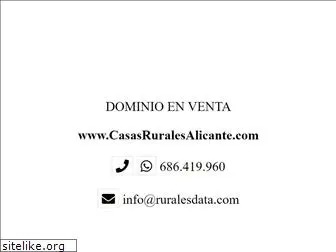 casasruralesalicante.com