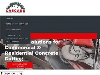 cascadeconcretesawing.com