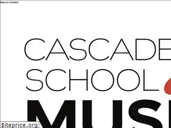 cascadeschoolofmusic.org