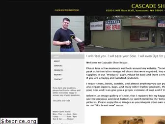 cascadeshoerepair.com