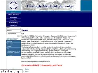 cascadeskiclub.org