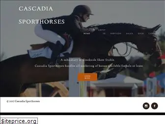 cascadiasporthorses.com