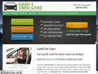 cash4usedcars.com