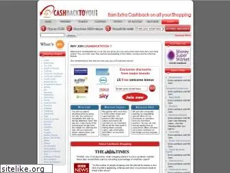 cashbacktoyou.co.uk