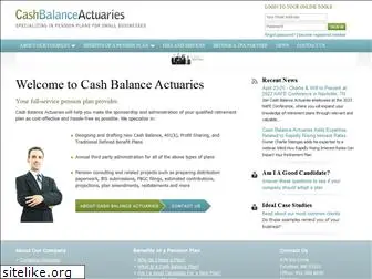 cashbalanceactuaries.com