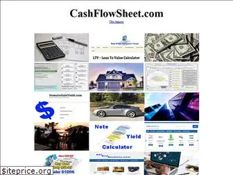 cashflowsheet.com