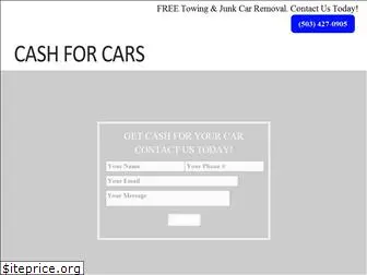 cashforcarsportlandor.com