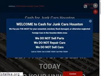 cashforjunkcarhouston.net