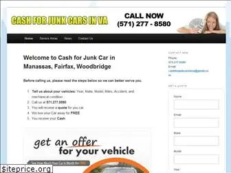 cashforjunkcarsinva.com