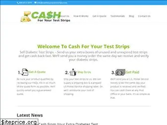 cashforyourteststrips.com