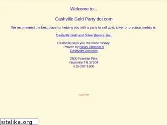 cashvillegoldparty.com