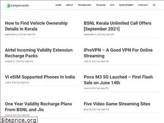 casperweb.in