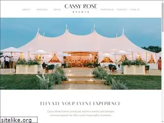 cassyroseevents.com