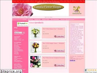 castaliaflowershoppe.com