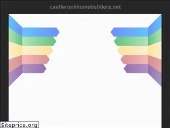 castlerockhomebuilders.net