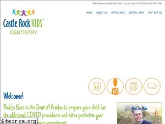 castlerockkidsdentistry.com