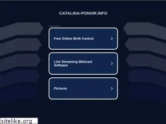 catalina-ponor.info
