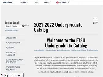 catalog.etsu.edu