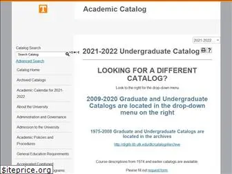 catalog.utk.edu