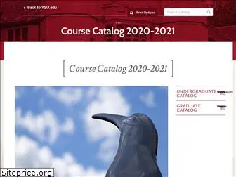 catalog.ysu.edu