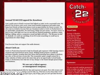 catch-22productions.com