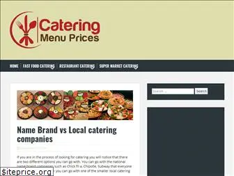 cateringmenuprices.com