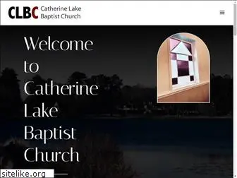 catherinelakebaptist.com