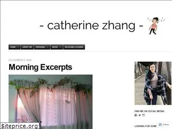 catherinezhang.me