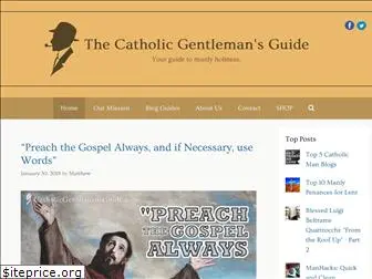 catholicgentlemansguide.com