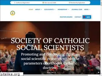 catholicsocialscientists.org