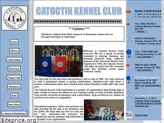 catoctinkennelclub.org